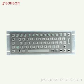 Keyboard Logam Stainless Steel Industri